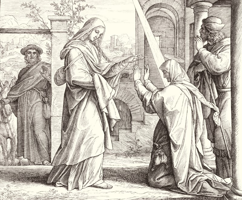 Carolsfeld, La Visitation
