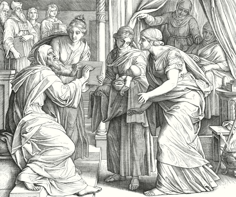Carolsfeld, La naissance de saint Jean le Baptiste