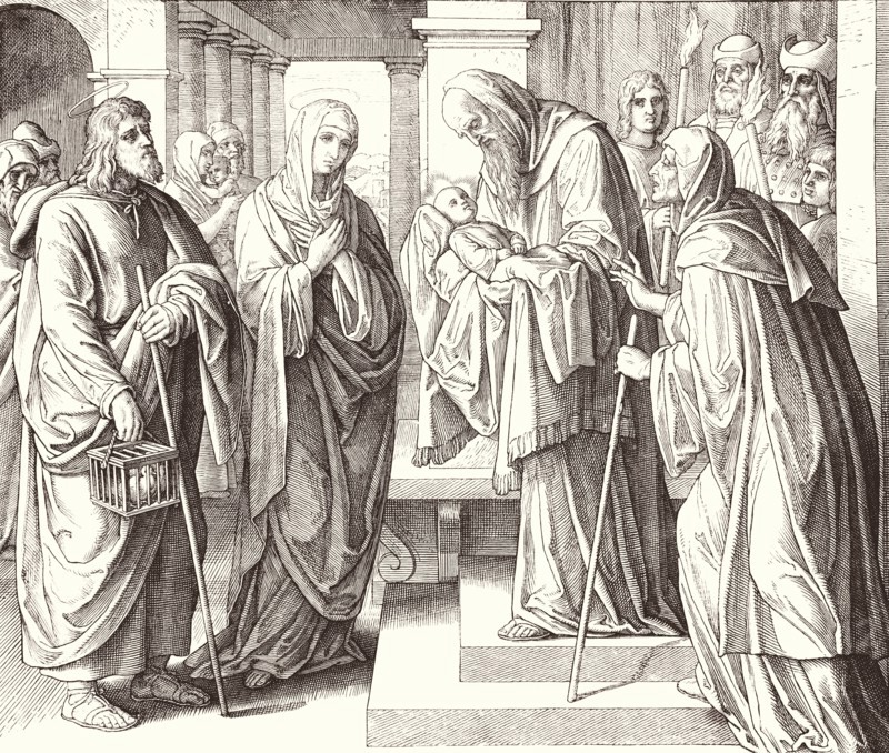 Carolsfeld, La Présentation de Jésus au Temple