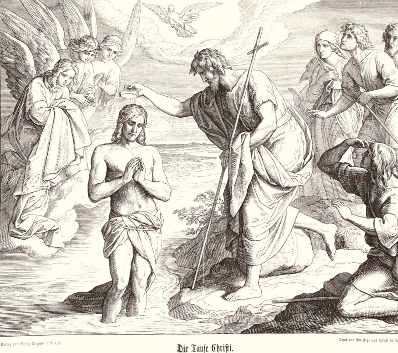 Carolsfeld, Le Baptême du Christ