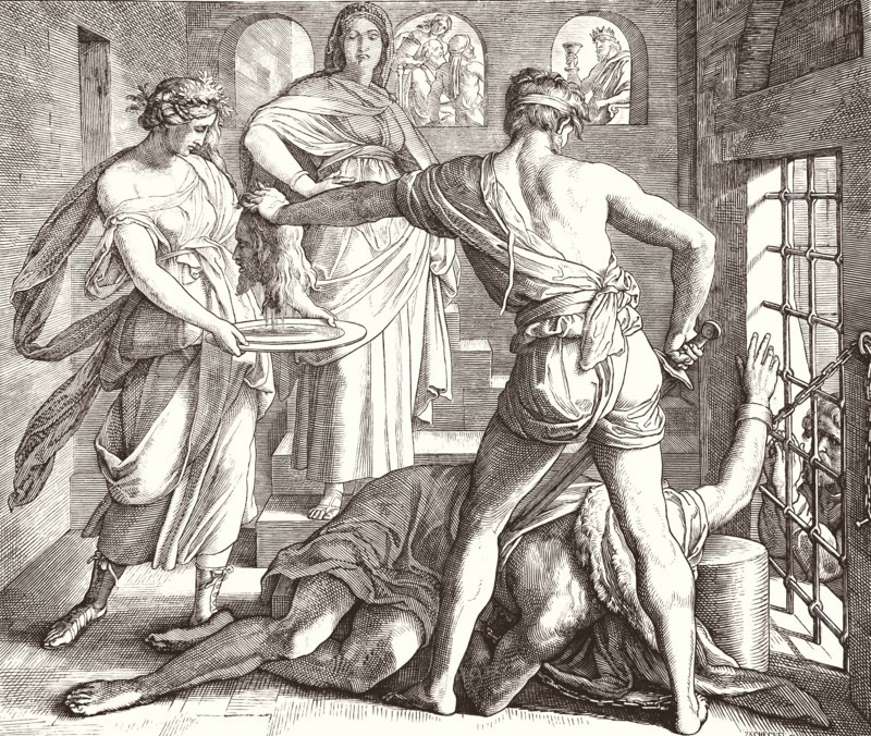 Carolsfeld, La décollation de saint Jean Baptiste