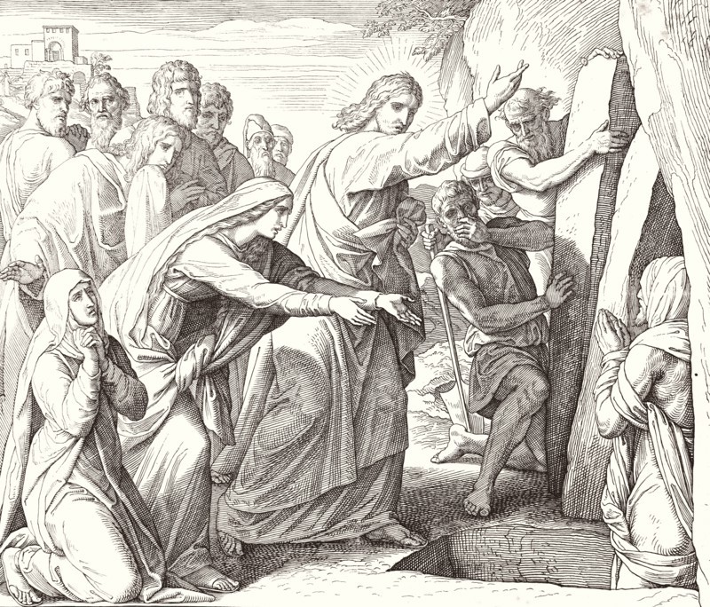 Carolsfeld, Le Miracle de la résurrection de Lazare