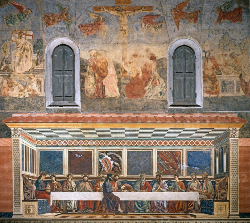 Andrea del Castagno, Fresque du Cenacolo di Sant' Apollonia à Florence