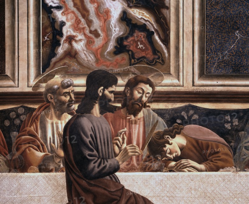 Andrea del Castagno, Fresque du Cenacolo di Sant' Apollonia à Florence