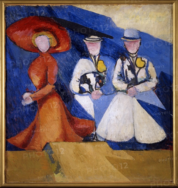 Ekster, Trois figures féminines