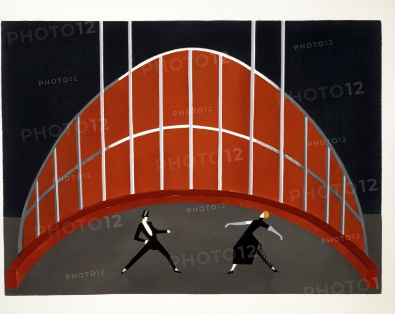 Ekster, Projet de scénographie pour "L'arène du cirque"