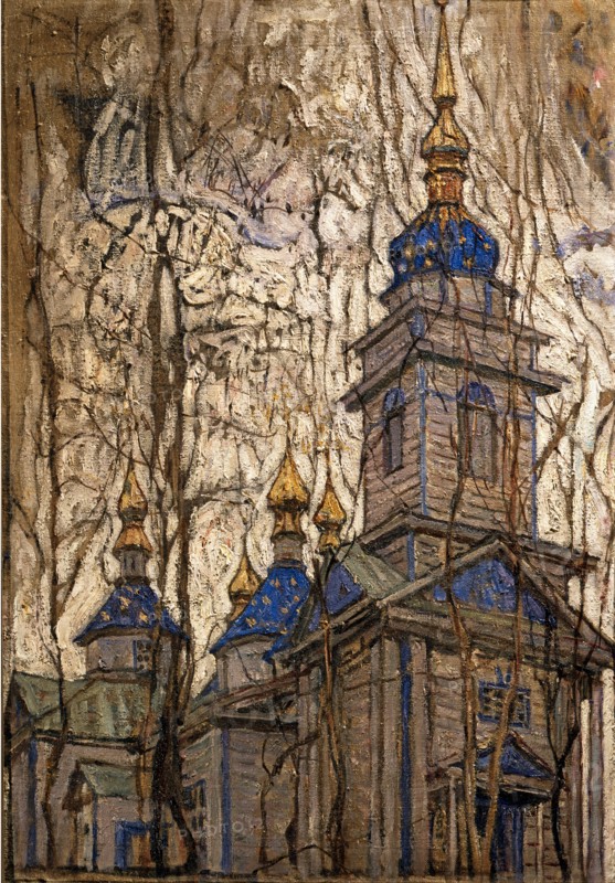 Manievich, Eglise en bois