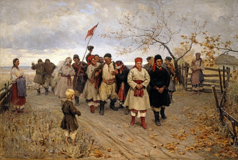 Pimonenko, Mariage dans la région de Kiev