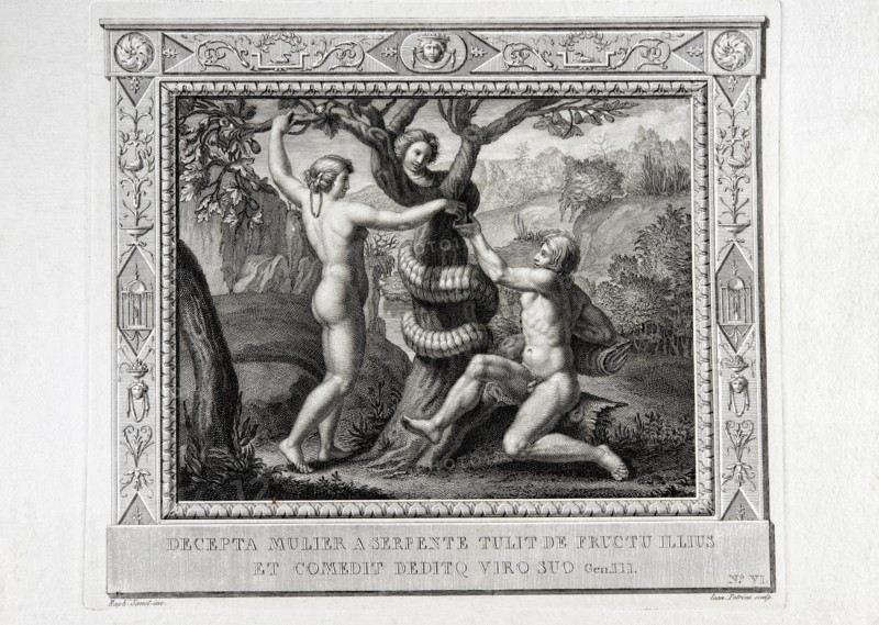 La Genèse, chapitre 3 : Le péché originel, Adam et Eve mangent le fruit défendu