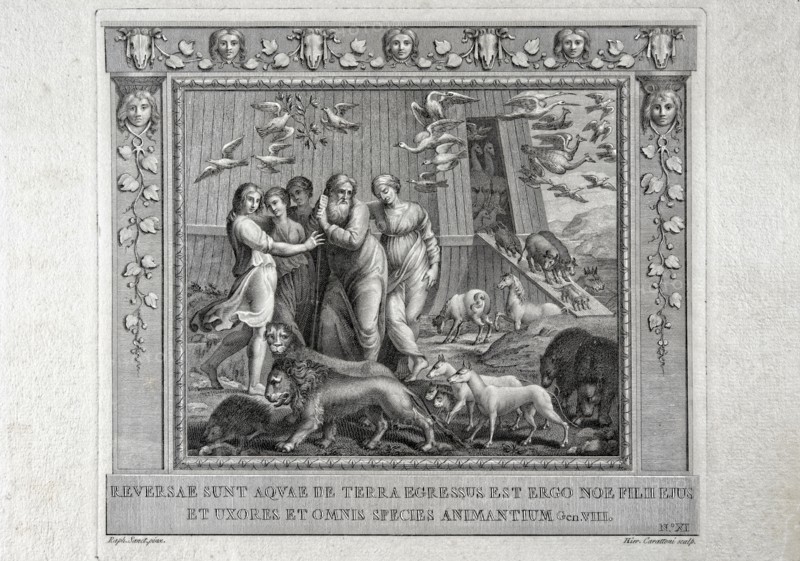 La Genèse, chapitre 8 : Noé libère les animaux de l'arche