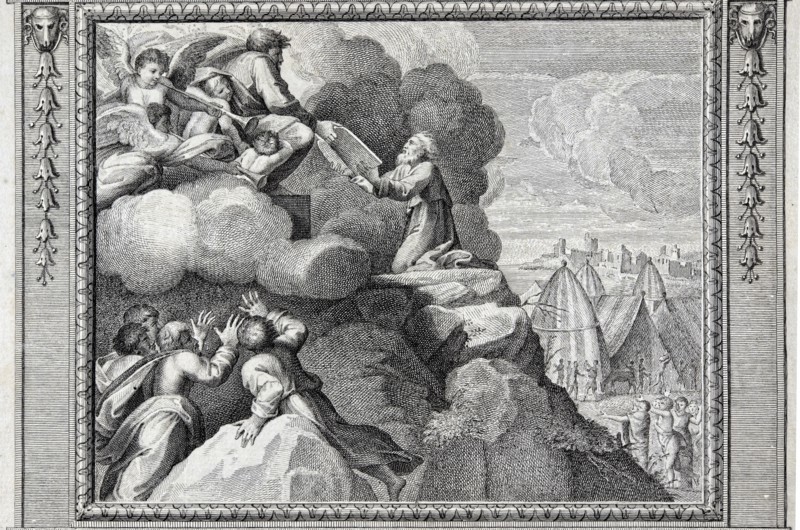 L'Exode, chapitre 31 : Moïse reçoit les tables de la Loi