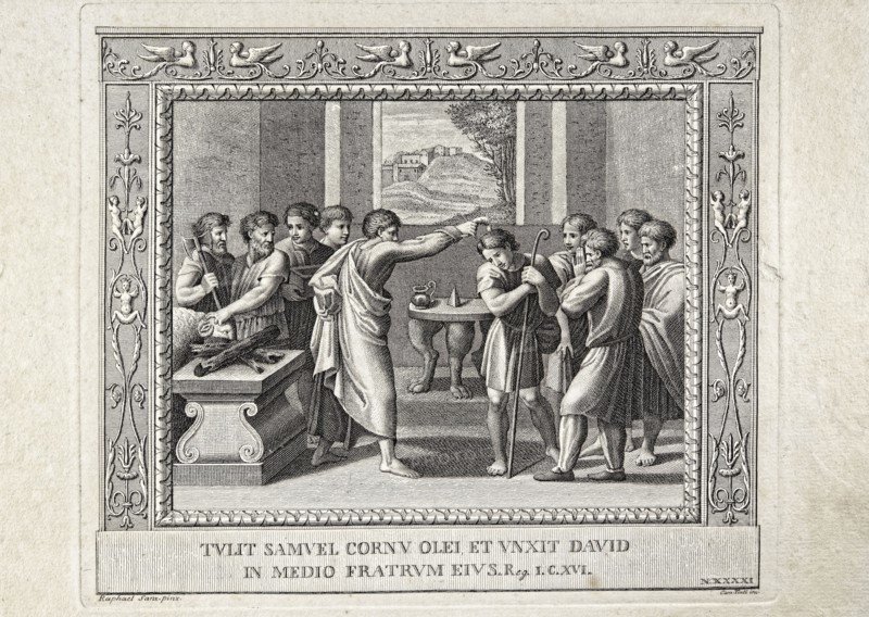 Premier Livre de Samuel, chapitre 16 : Samuel et la consécration de David