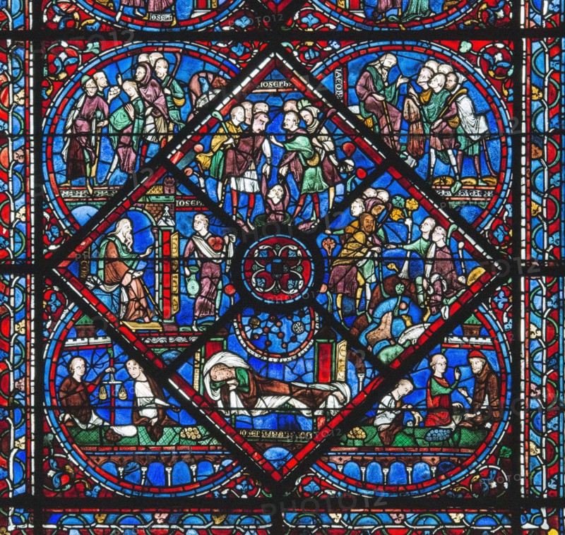 Vitrail de la Vie de Joseph (vitrail de Chartres)
