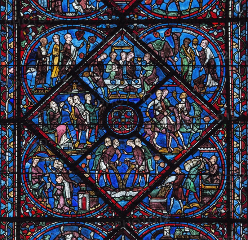 Vitrail de la Vie de Joseph (vitrail de Chartres)