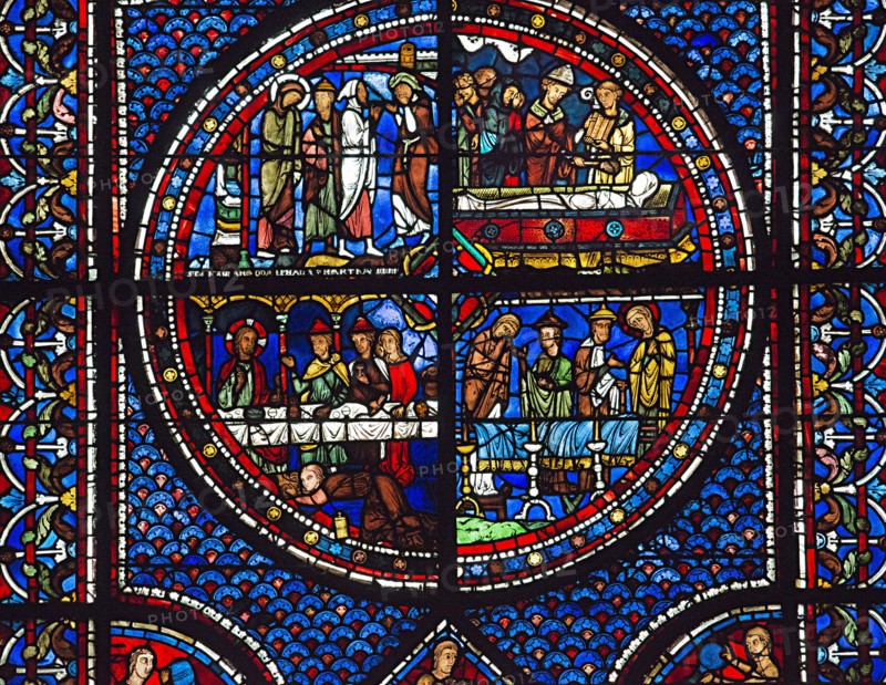 Vitrail de la Vie de Marie-Madeleine (vitrail de Chartres)