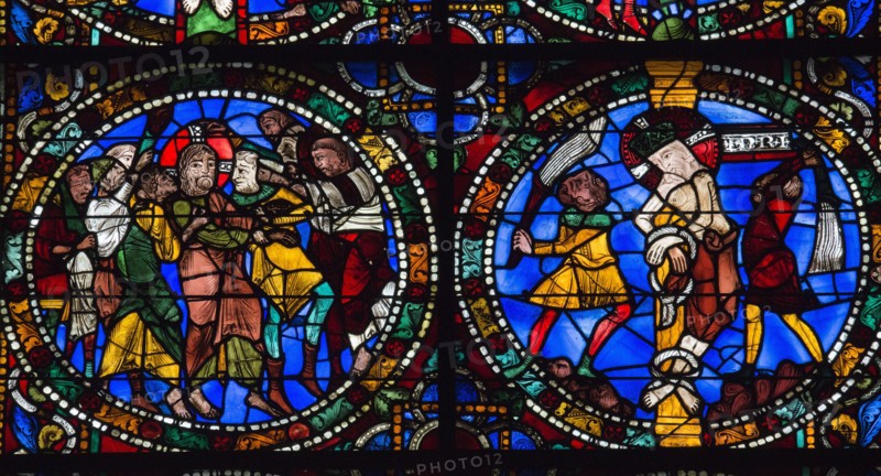 Vitrail de la Passion du Christ (vitrail de Chartres)