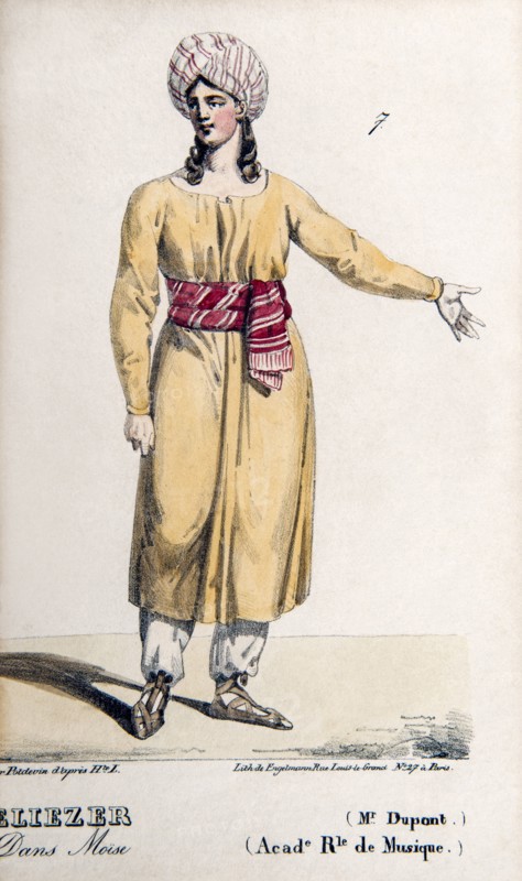 Character from the opera "Moïse et Pharaon"