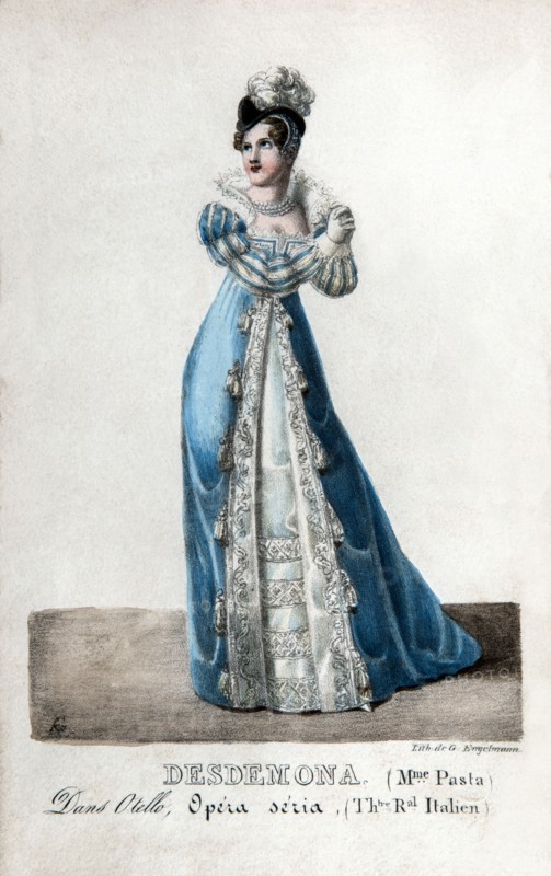 Character from the opera 'Otello' by Rossini
