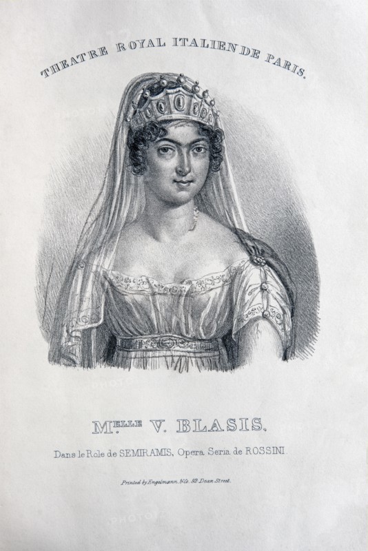Character from Rossini's opera "Semiramide