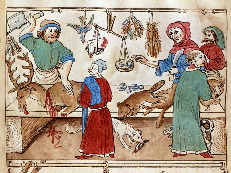 Richenthal, The butcher's counter