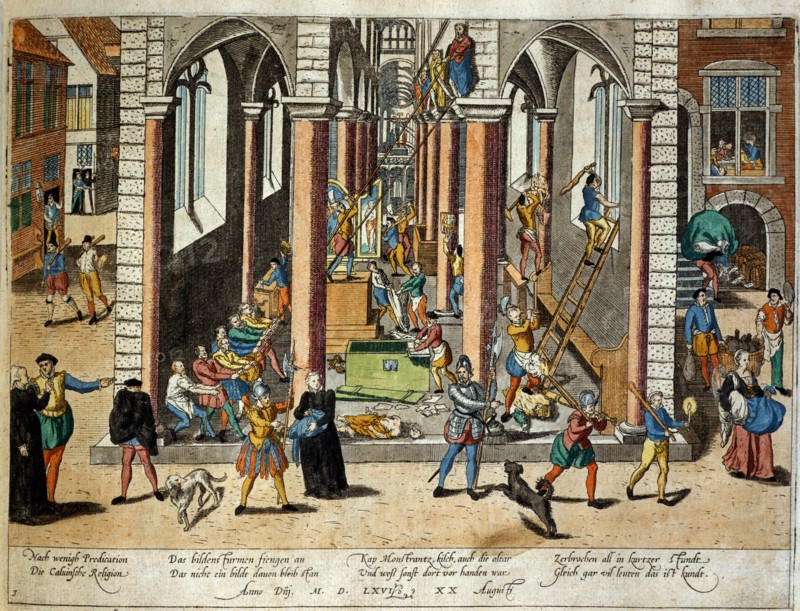 Hogenberg, Beeldenstorm on 20 August 1566