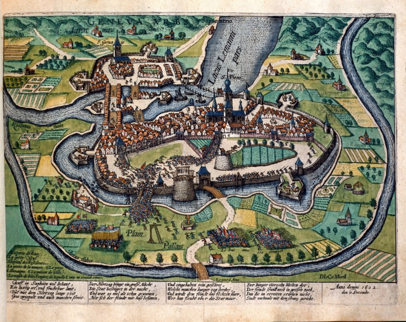 Hogenberg, Attempt to conquer the city of Geneva in 1602
