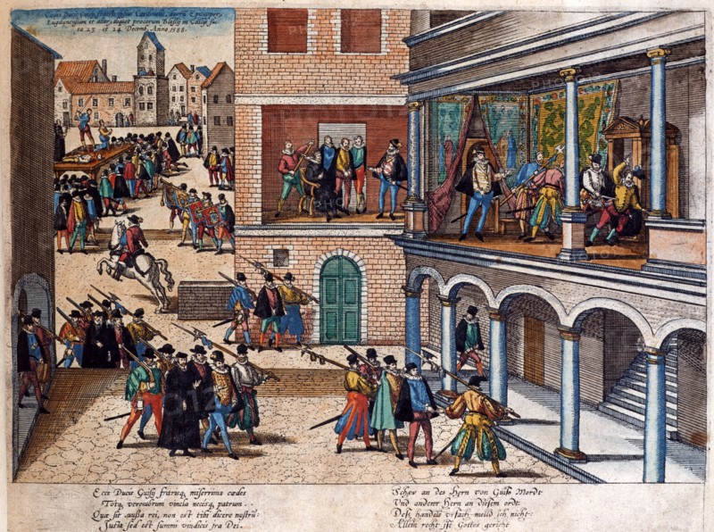 Hogenberg, Assassination of the Henry I, Duke of Guise