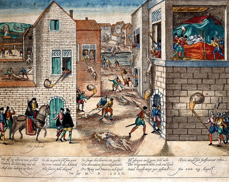Hogenberg, Saint Bartholomew's Day Massacre