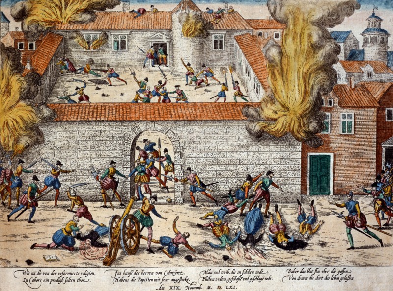 Hogenberg, Le Massacre de Cahors, 19 novembre 1561