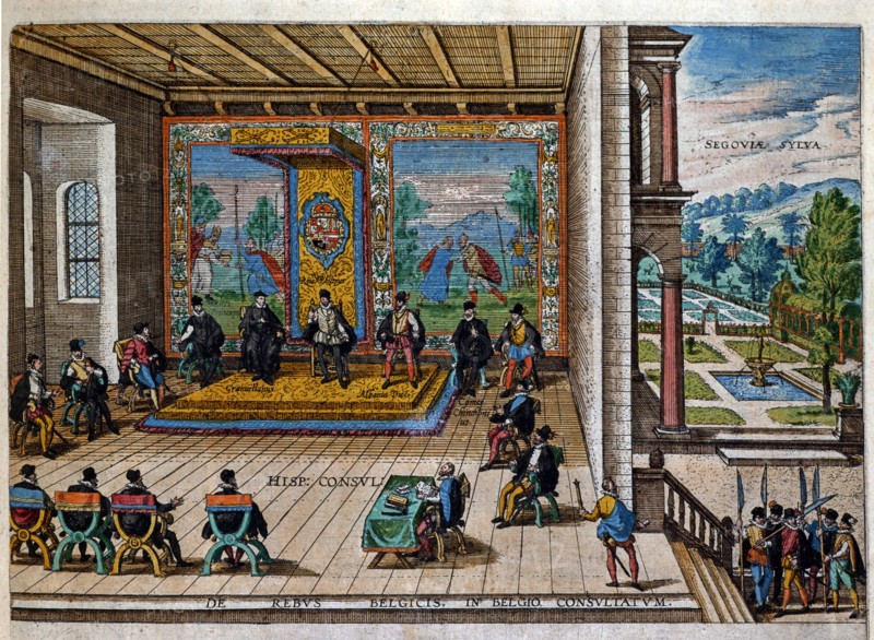 Hogenberg, Meeting of the Belgian Estates General