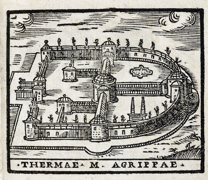 Thermae M. Agrippae : The Baths of Agrippa in Rome