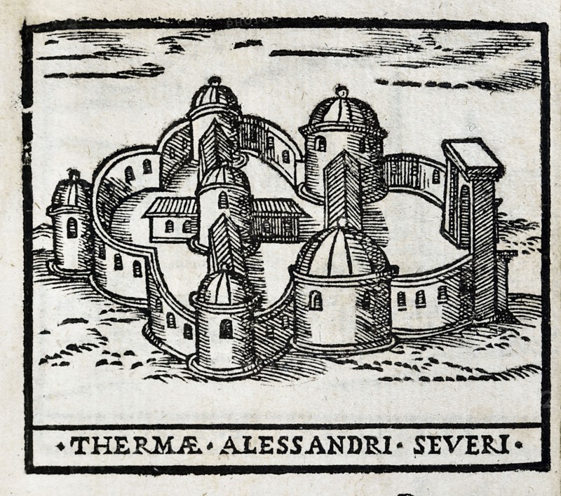 Thermae Alessandri Severi : Thermes de Sévère Alexandre à Rome