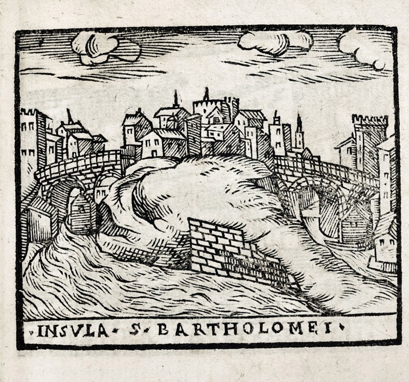 Insula S. Bartholomei : Ile de San Bartolomeo (Ile Tibérine) à Rome
