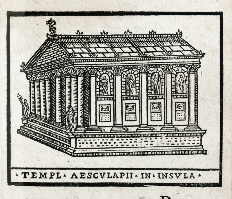 Templ aesculapii in insula: Temple of Aesculapius in Rome