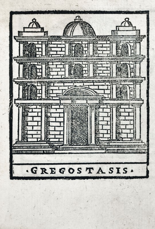 Gregostasis : Ancienne tribune du forum romain réservée aux négociations diplomatiques