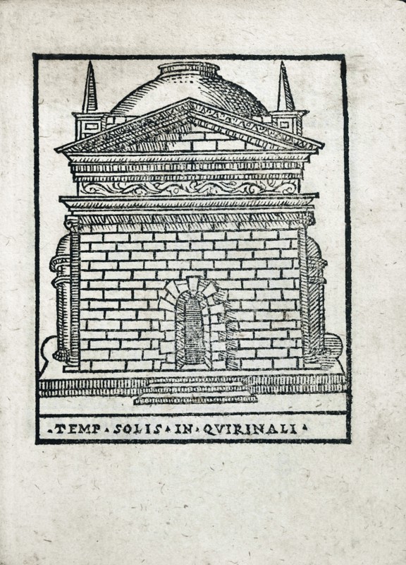 Temp. Solis in Quirinali: Temple of the Sun in Rome