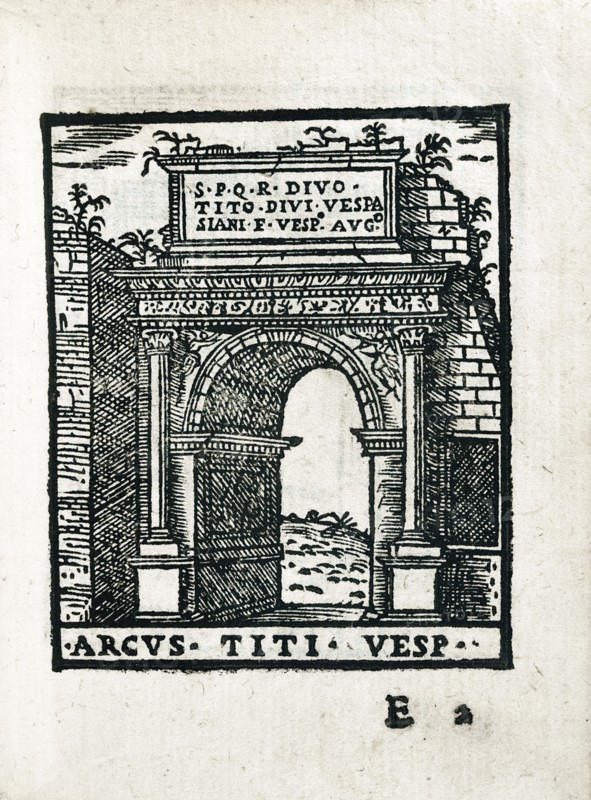 Arcus Titi Vesp.: Arch of Titus in Rome