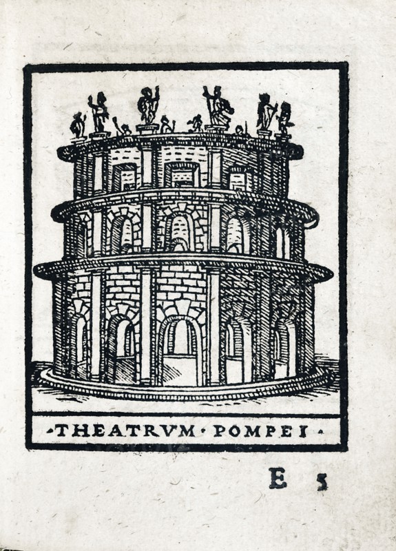 Theatrum Pompei: Theatre of Pompey the Great in Rome