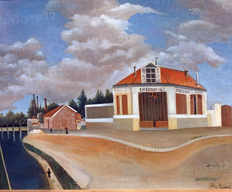 Le Douanier Rousseau, La fabrique de chaises à Alfortville