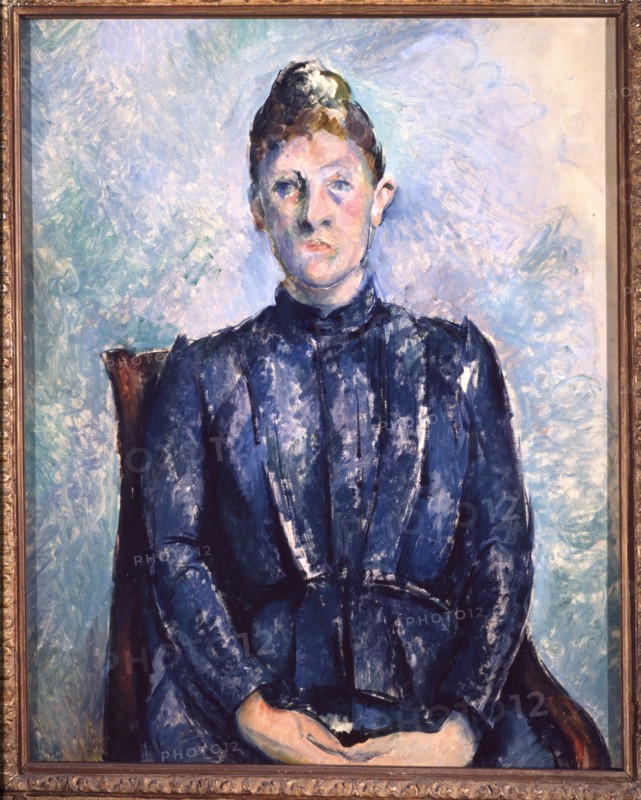 Cézanne, Portrait de Madame Cézanne