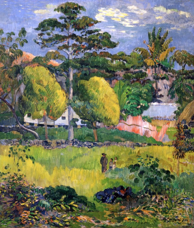 Gauguin, Paysage