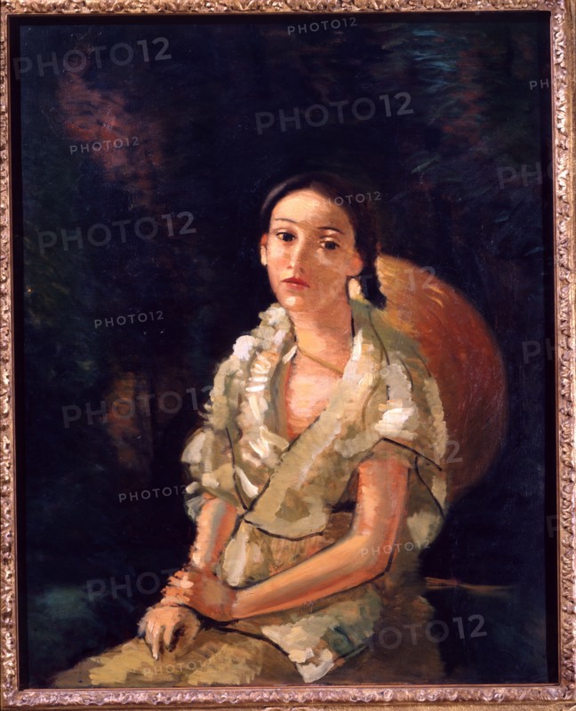Derain, La nièce du peintre assise