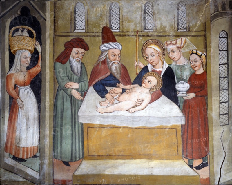Fresque de la Chapelle Saint-Antoine de Bessans