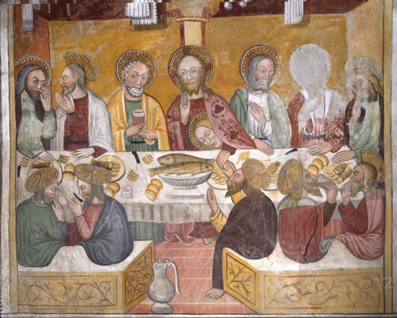 Fresque de la Chapelle Saint-Antoine de Bessans