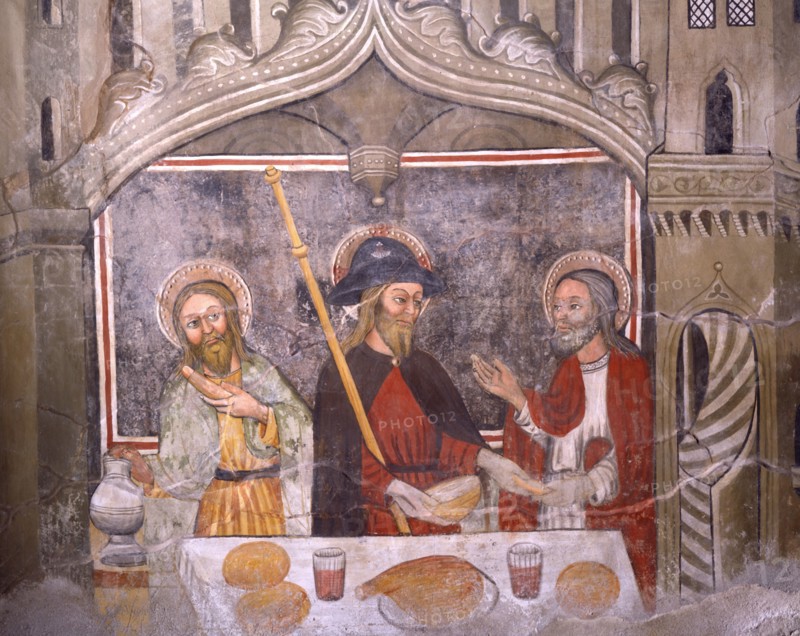 Fresque de la Chapelle Saint-Antoine de Bessans
