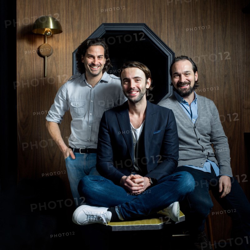 Romée de Goriainoff, Olivier Bon and Pierre-Charles Cros
