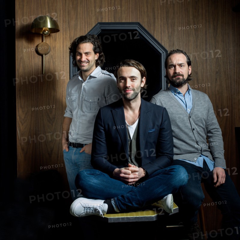 Romée de Goriainoff, Olivier Bon and Pierre-Charles Cros