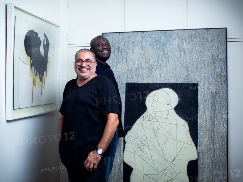 Mahi Binebine and Elnathan John, 2017
