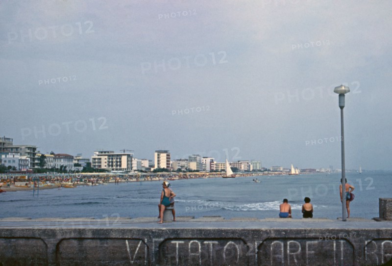 View of the Adriatic Sea from Rimini