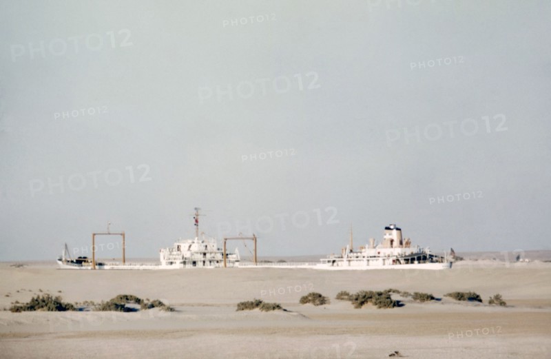 Crossing the Suez Canal, 1958